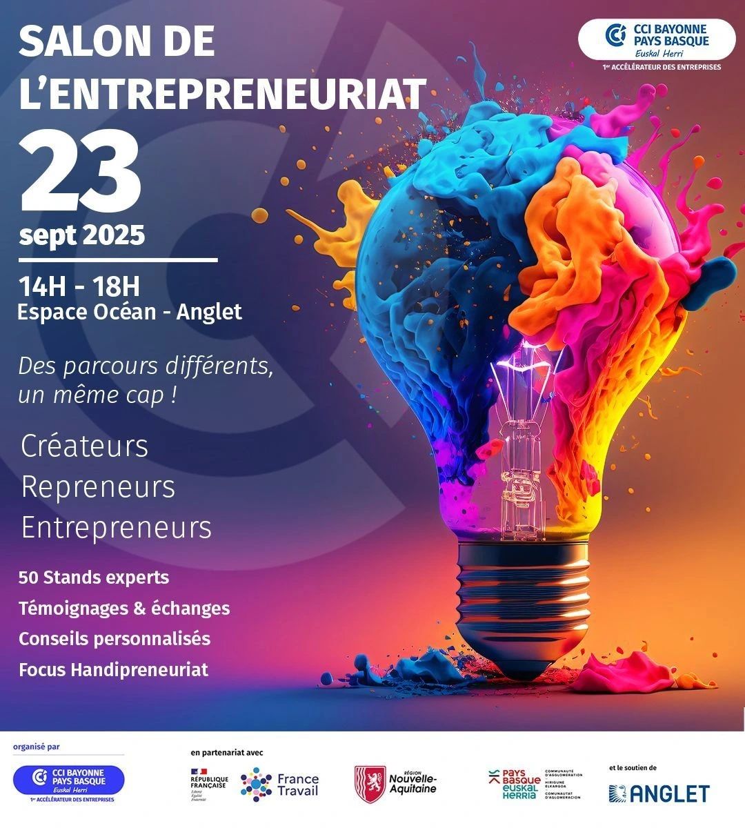 Salon de l'entrepreneuriat 2025 sur la côte basque